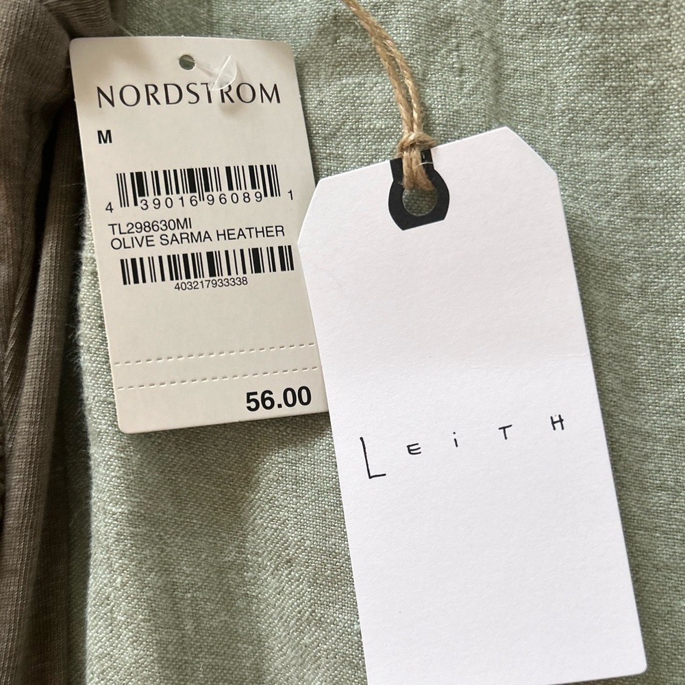 Olive Green “Sarma” heather dress size medium NWT - Picture 7 of 13